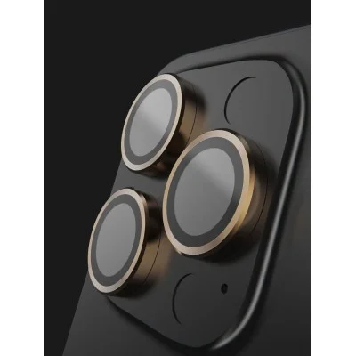 Bodyguardz Apex Individual Camera Lens Protector For Iphone 16 Pro & 16 Pro Max - Gold